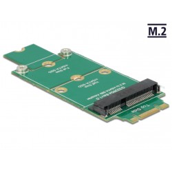 Adapter converter M.2 - mSATA Delock 62591