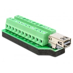 Delock Adapter Mini Displayport female Terminal Block 22pin