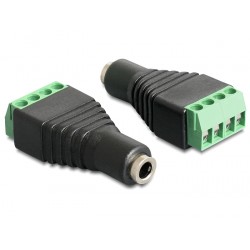 Terminal adapter Stereo 3,5mm 4pin żeński Delock 65457