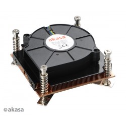 Akasa AK-CCE-7107BP 1U Socket LGA775 115X Low-profile