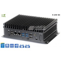 Industrial computer Core i5 2xLAN 2xHDMI Dual Display Delta-Micro100-i5 DC 9-24V