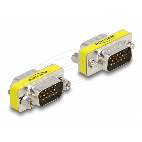 Adapter przejściówka VGA męsko-męski M-M Delock 65010