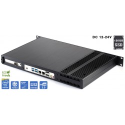 Serwer fanless Core i3-6100T 3,20GHz 2xLAN 1xSFP Delta-Silent1-i3 DC12-24V