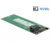 Adapter konwerter SATA 22 pin / SFF-8643 NVMe - M.2 NGFF do dysków M.2 Delock 62703